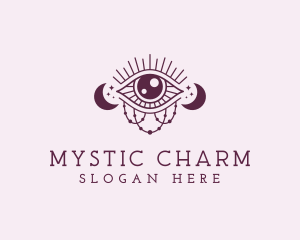 Mystical Boho Eye logo design