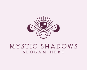 Mystical Boho Eye logo design