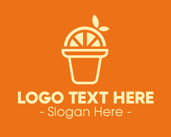 Orange logo example 3