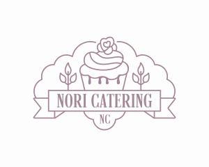 Cupcake Bake Pastry logo design