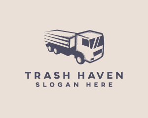 Dump Truck Vehicle logo design