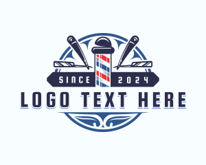 Barber Razor Groomer logo