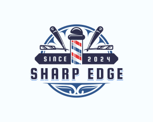 Barber Razor Groomer logo