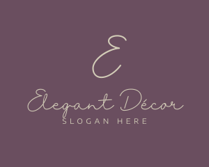 Premium Deluxe Elegant Business logo design