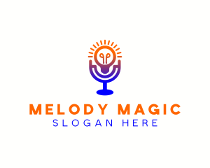 Light Bulb Mic Podcast logo