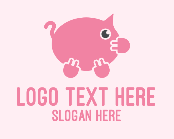 Piggy Bank logo example 2