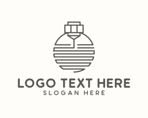 3D Print Machine logo
