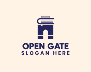 Book Library Gate  logo