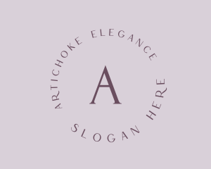 Elegant Boutique Brand logo design