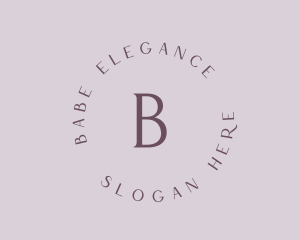 Elegant Boutique Brand logo design