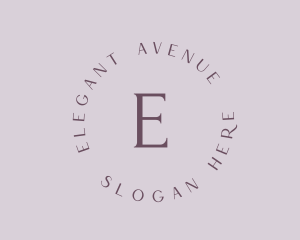 Elegant Boutique Brand logo design