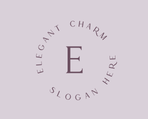 Elegant Boutique Brand logo design