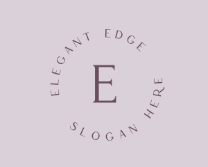 Elegant Boutique Brand logo design