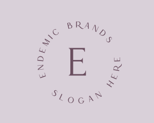 Elegant Boutique Brand logo design