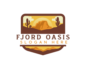 Wild West Desert Adventure logo design