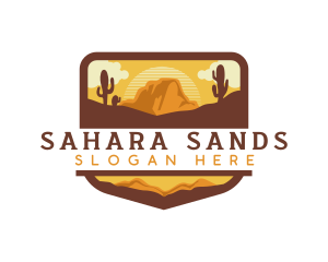 Wild West Desert Adventure logo design