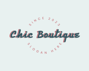 Chic Simple Shop logo design