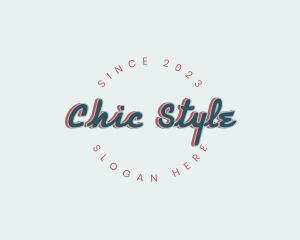 Chic Simple Shop logo design