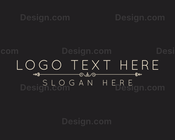 Minimalist Elegant Fashion Logo