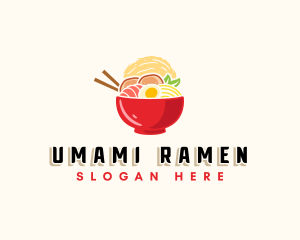 Ramen Noodle Bowl logo design