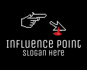 Pixel Murder Game  logo design