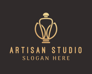 Golden Artisan Cologne logo design