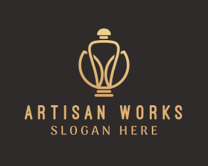 Golden Artisan Cologne logo design