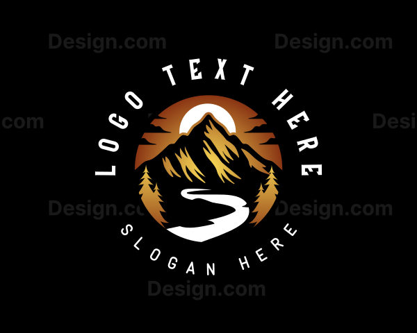 Mountain River Outdoor Destination Logo