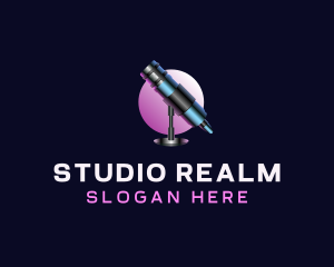 Podcast Studio Microphone logo