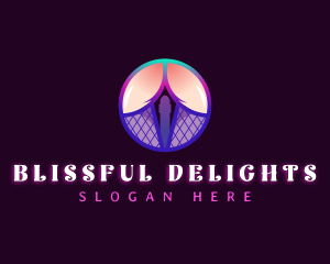 Erotic Sexual Stripper logo design