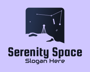 Outer Space Astronomy logo design