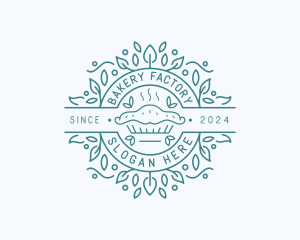 Pie Dessert Bakery logo design