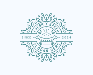 Pie Dessert Bakery logo design