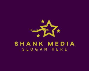 Starry Media  Star logo design