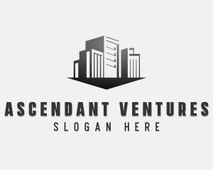 Skyscraper Building Property logo design