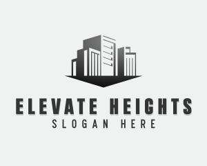 Skyscraper Building Property logo design