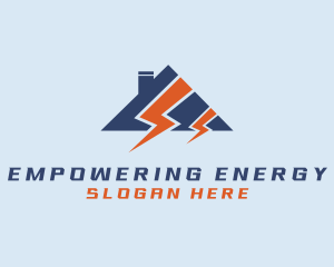 Electrical Bolt Power logo design