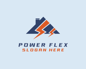 Electrical Bolt Power logo design