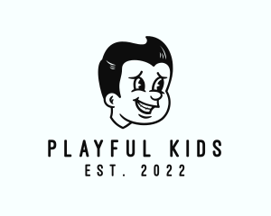 Kid Cartoon Character logo design