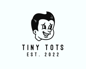 Kid Cartoon Character logo