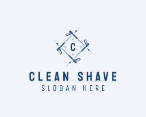 Pressure Washer Cleaning logo design