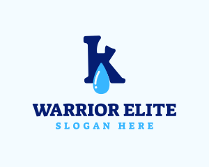 Water Refill Letter K logo