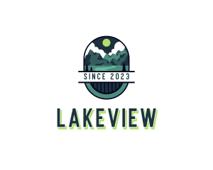 Mountain Lake Travel logo design