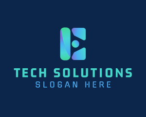 Tech Software Letter E  logo