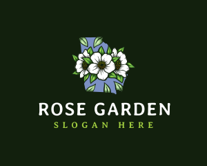 Cherokee Rose Georgia logo design