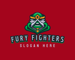 Fierce Fighter Gaming logo design