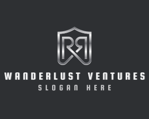 Shield Security Letter R Logo