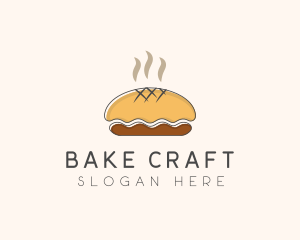 Hot Brown Pie logo design