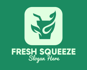 Organic Green Juice  logo