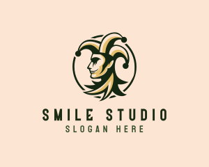 Comedy Jester Joker logo